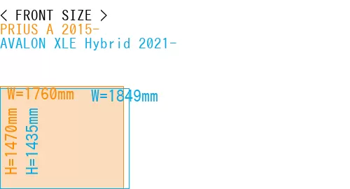 #PRIUS A 2015- + AVALON XLE Hybrid 2021-